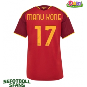 AS Roma Manu Kone #17 Hemmatröja Kvinnor 2026-27 Kortärmad